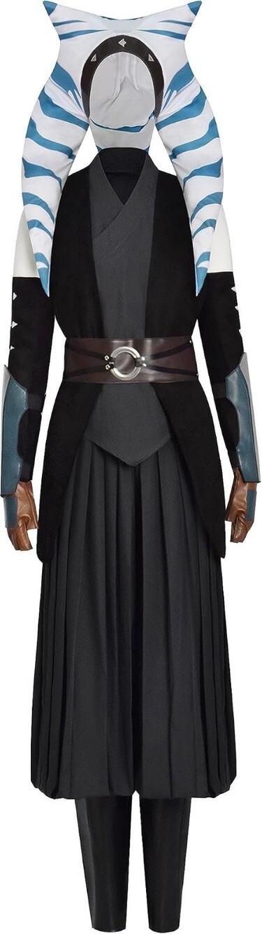 Adult Tano Costume Outsuit Cosplay Womens Star Wars Rebels Suit w/ Headpiece, M